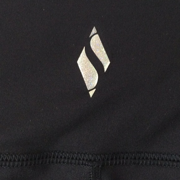 Skechers High Waist Leggings Black Like New Size S - Picture 3 of 4